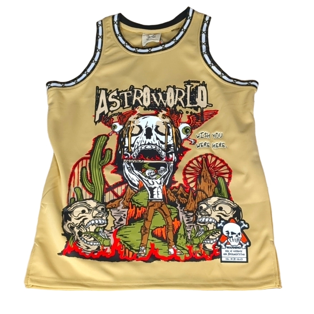 Brand X Astroworld Jack 01 Jersey Size Small